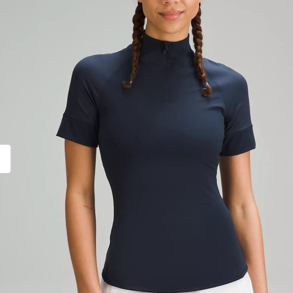 Nulux Half-Zip Golf Short-Sleeve Shirt Lululemon